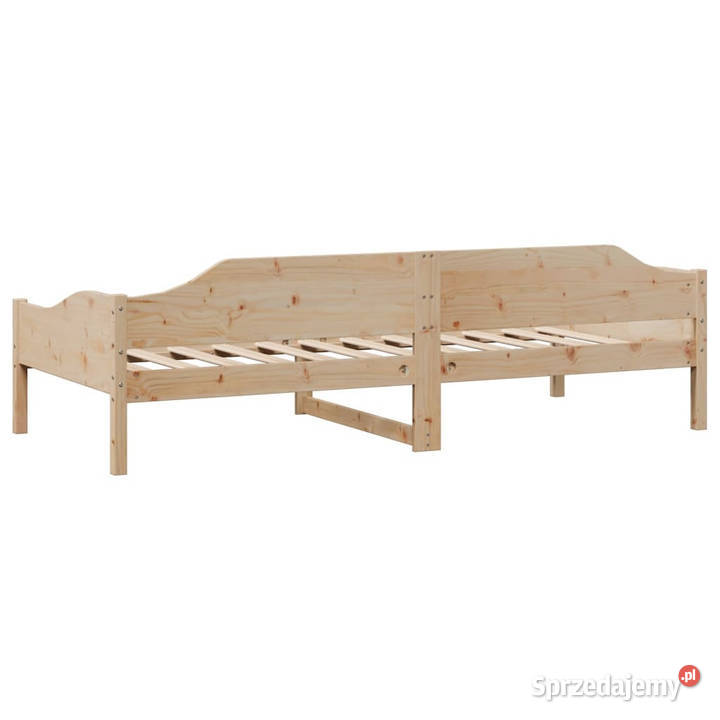 Łóżko bez materaca lite drewno sosnowe 80x200 Warszawa