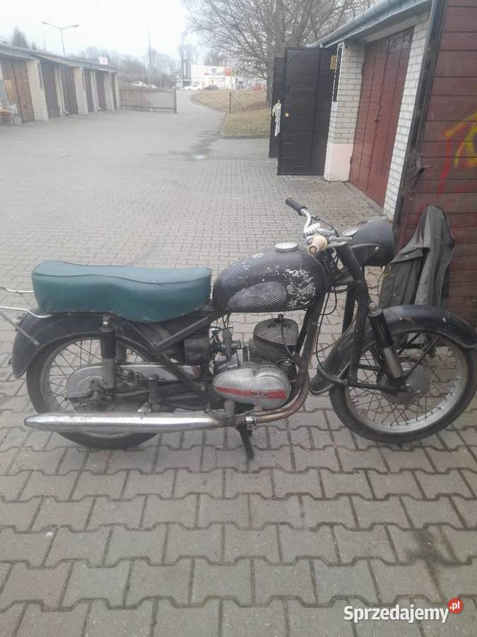 Motocykl shl m11 prl zarejestrowany oc uszkodzony lubelskie Świdnik sprzedam