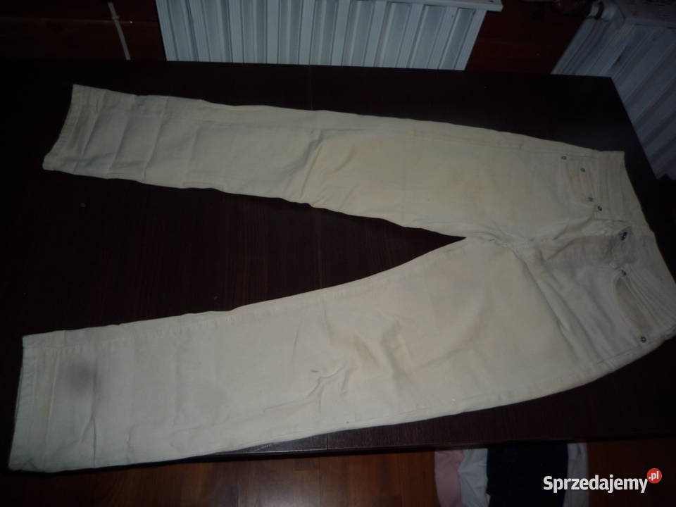 spodnie big star classic 30 32 białe podkarpackie Chmiel