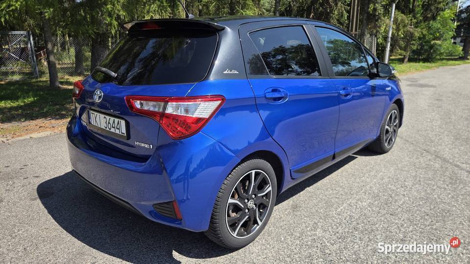 Toyota Yaris Automat Hybryda Najbogatsza Wersja kurtyny powietrzne pomorskie Gdańsk sprzedam