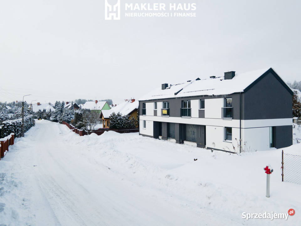 Nowy Dom Osiedle Pod Lasem Gołdap bliźniak