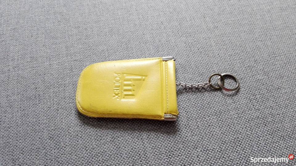 Pamiątki z PRL NOWE SKÓRZANE ETUI NA KLUCZE Łódź