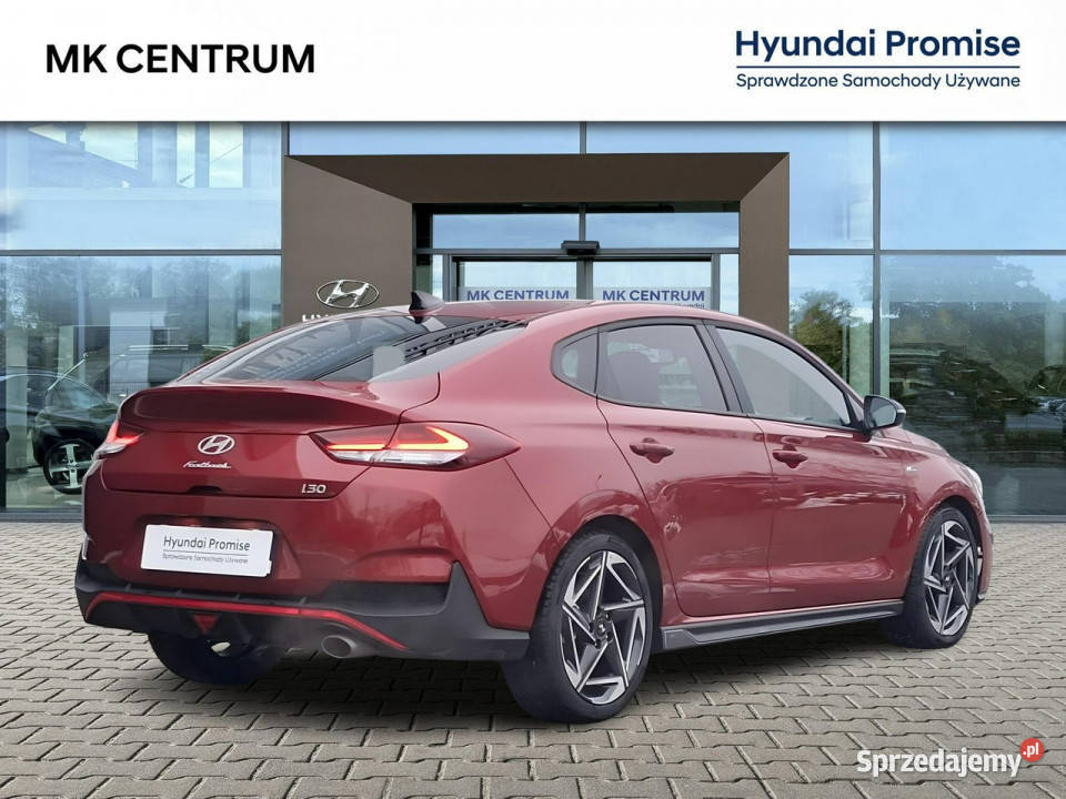 Hyundai i30 15 TGDI 7DCT 140 Nline Luxury bluetooth Piotrków Trybunalski