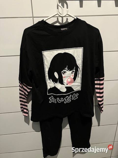 czarna piżama xs 34 100 bawełna sinsay Toruń