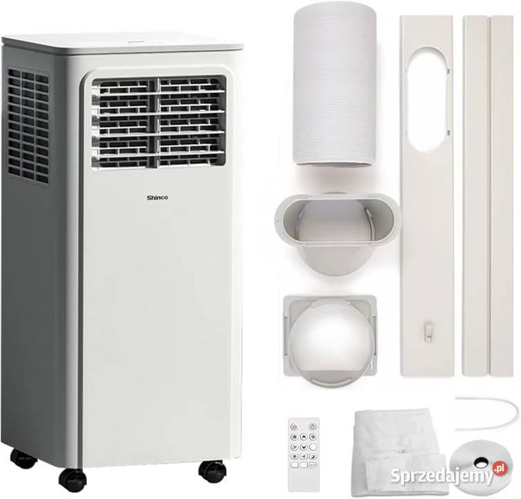 Przenośny Klimatyzator Shinco 7000 BTU 3w1 Cichy Instalacje mazowieckie Siedlce