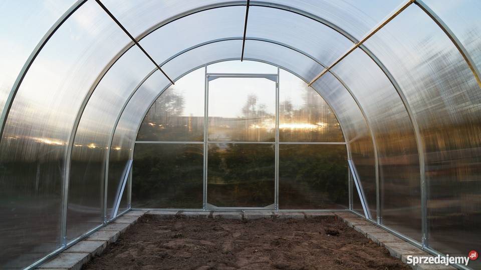 SOLID szklarnia poliwęglanowa 3X6 tunel Zielonka
