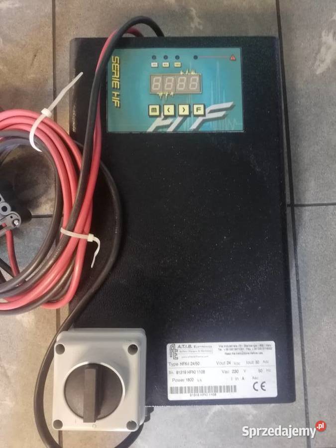 Prostownik ATIB typ HFKI 2450 do akumulatorów Elektronika Suchedniów sprzedam