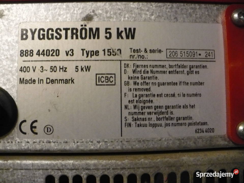 nagrzewnica elektryczna termowentylator piec Poświętne sprzedam