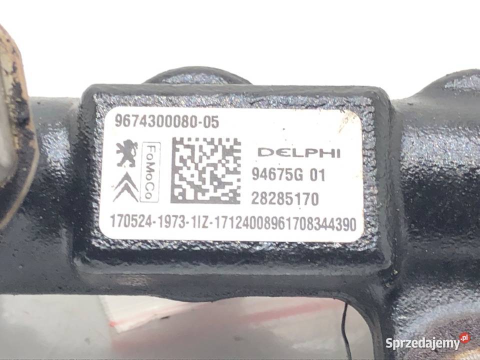 LISTWA WTRYSKOWA Z CZUJNIKIEM FORD MONDEO MK5