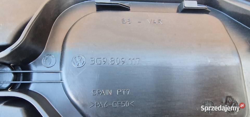 VW PASSAT B8 KLAPKA WLEWU PALIWA WKŁAD MECHANIZM