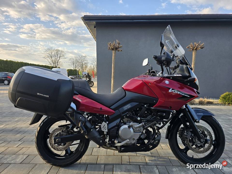 Suzuki Dl650 VStrom Serwisie Kufry Navi turystyczny łódzkie Sieradz