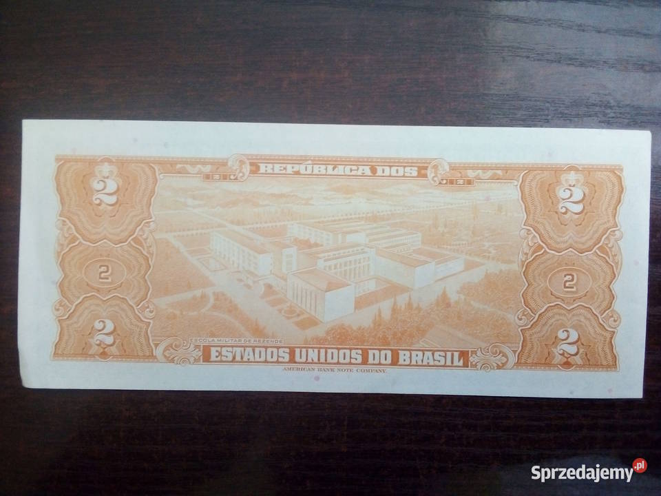 Banknot 2 cruzeiros Brazylia Płońsk sprzedam