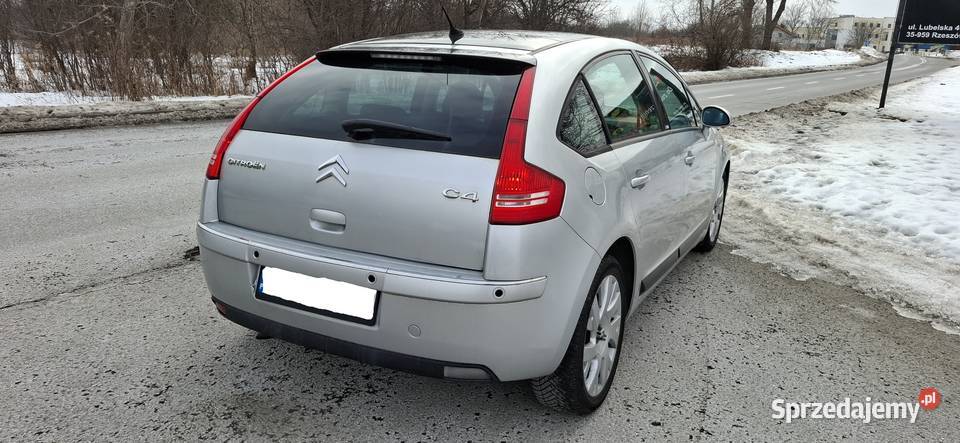 Citroen C4 Automat 2005r 20 benzyna wersja srebrny Rzeszów