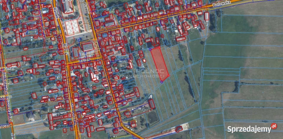 2 działki w Parysowie rolna i pod zabudowę 83m mazowieckie Parysów sprzedam