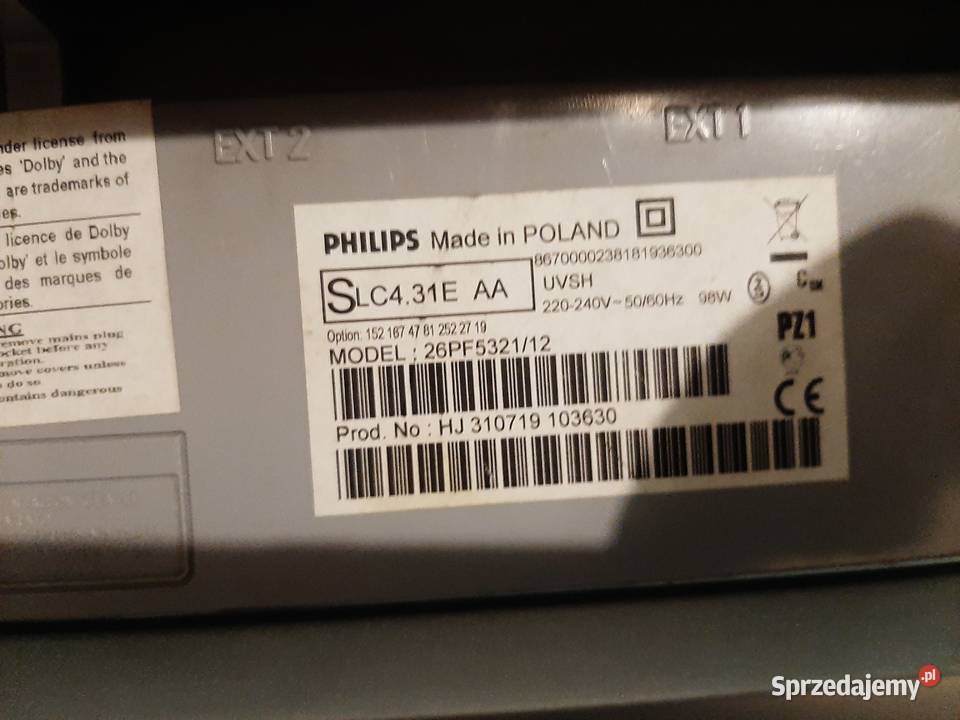 Telewizor Lcd i monitor w jednym Philips 26 Wejherowo