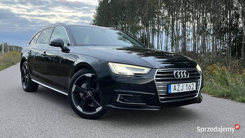 Audi a4 b9 20 tdi 190 ultra stronik full led nieuszkodzony mazowieckie Małkinia Górna