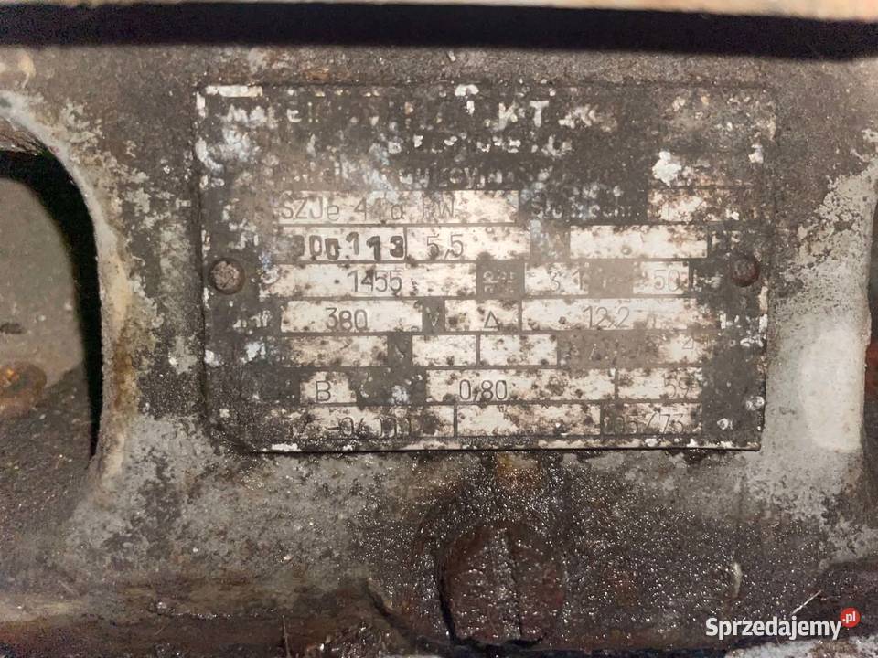Silnik elektryczny 55kW Swędzieniejewice