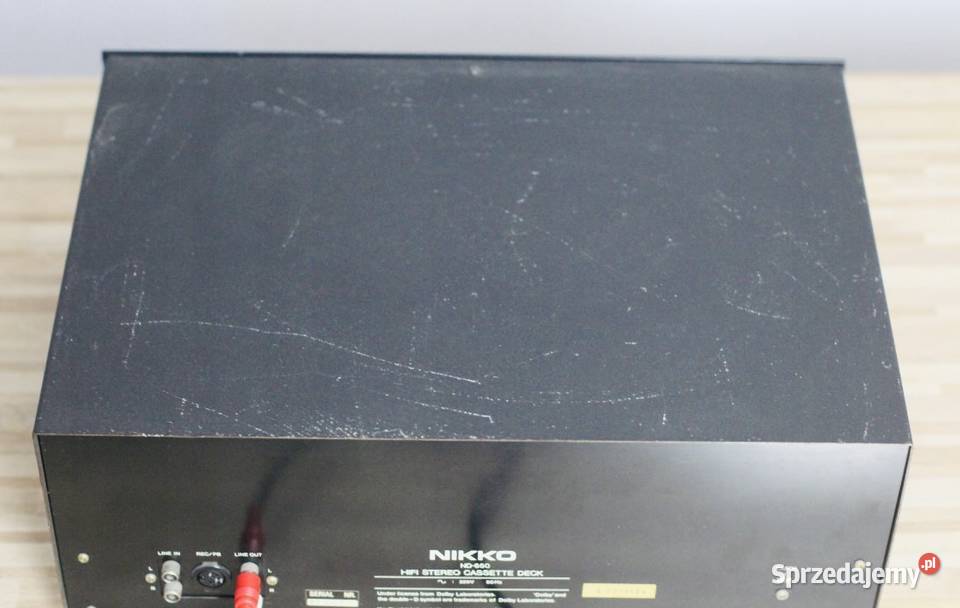 Magnetofon kasetowy Nikko ND650 Grupa