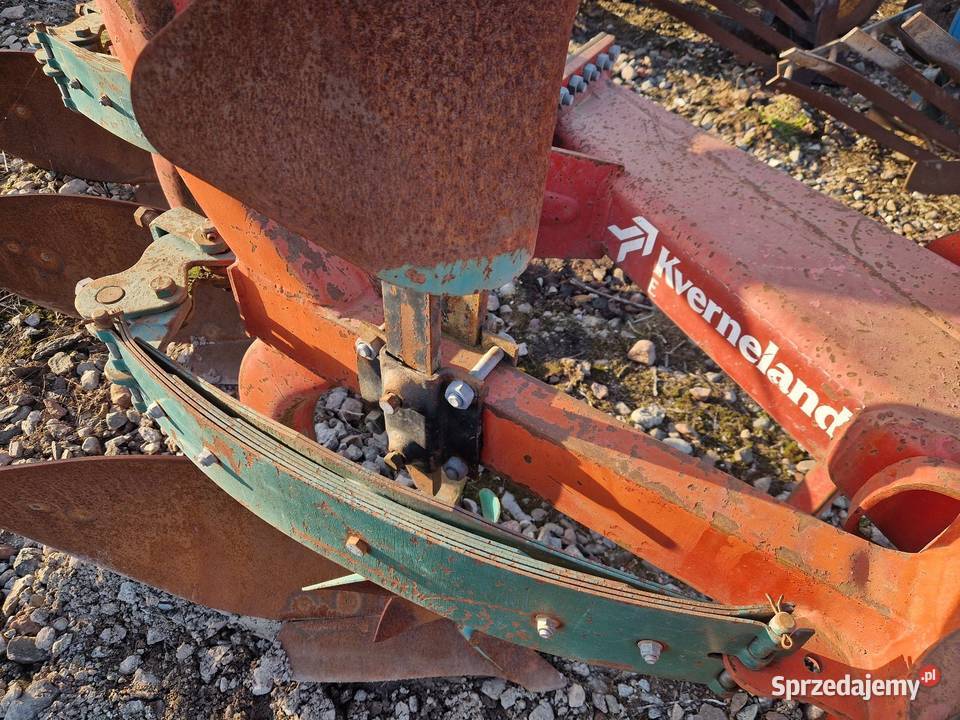 Pług Kverneland 3skibowy obrotowy 40 nieuszkodzony