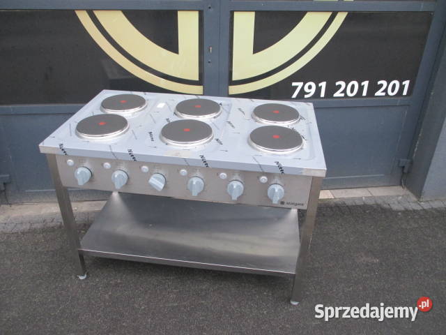 Kuchnia Elektryczna 6 Palnikowa 156 kW STALGAST Ostrów Wielkopolski sprzedam