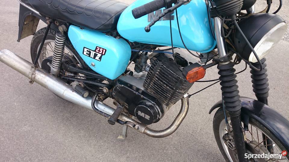 MZ ETZ 251 Elektronik w oryginale 13470km lubelskie Fajsławice
