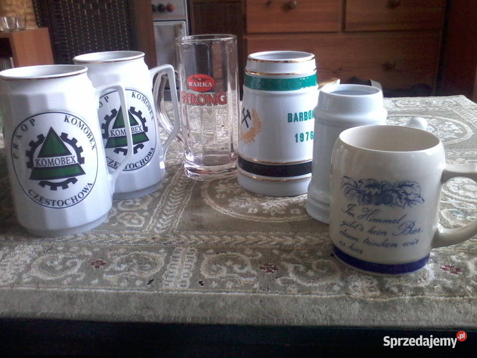 ceramika szkło kufle 6 sztuk Częstochowa