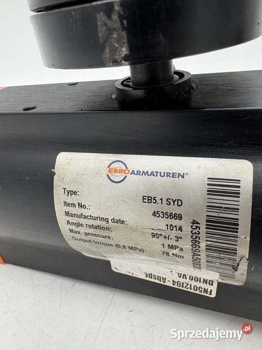 Ebro Armaturen EB51 syd 4535669 Siłownik Warszawa sprzedam