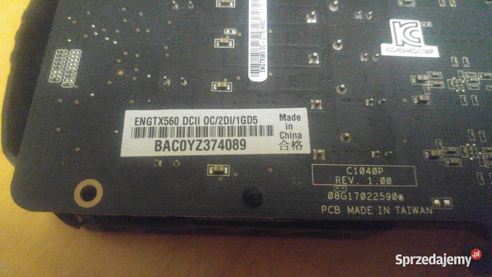 Karta graficzna GTX 560 marki Asus model Karty graficzne Warszawa
