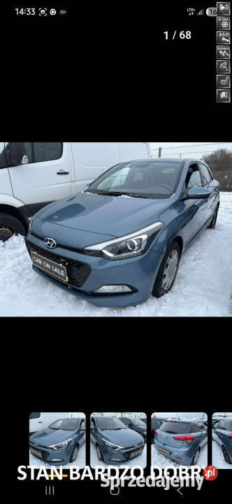 Hyundai i20 Perfekcyjny bogata II 20142020 światła do jazdy dziennej Rzeszów