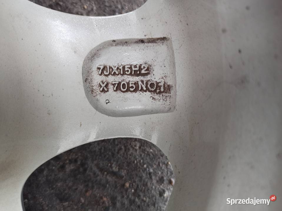 Felgi Aluminiowe AUTEC 7J X 15 Średnica 15" Radzyń Podlaski sprzedam