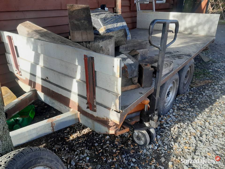 Przyczepka wywrotka 3 strony Złoty Stok sprzedam