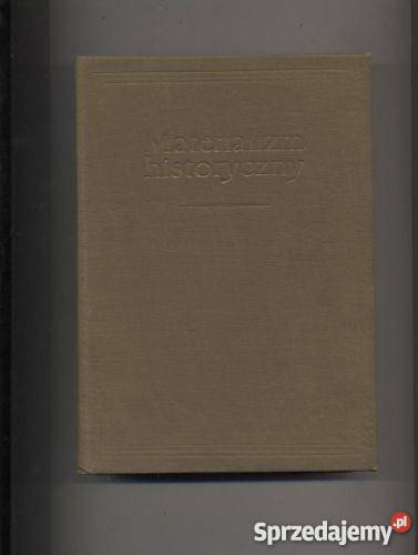 Materializm historyczny zachodniopomorskie Szczecin