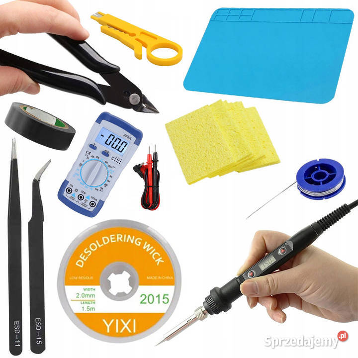 Lutownica Precyzyjna 80W OC80W z Wyświetlaczem