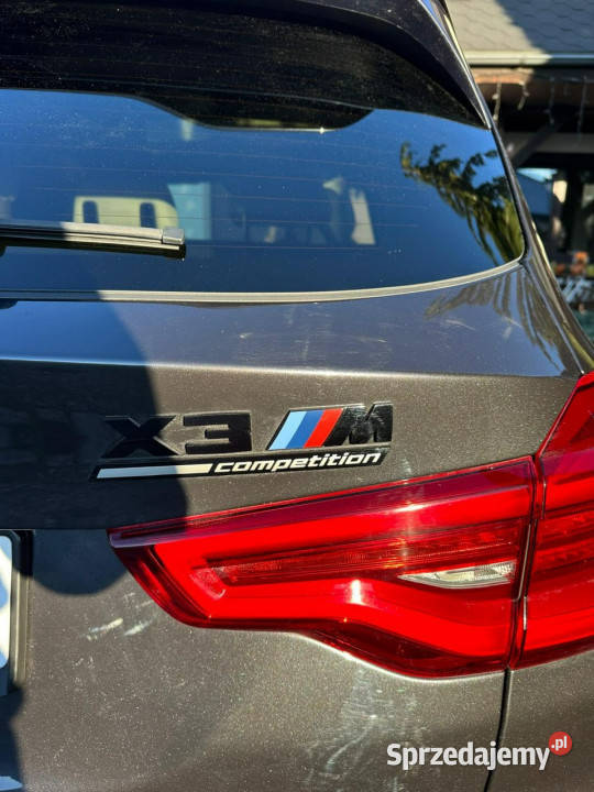 BMW X3 M Salon Polska Competition 510 1 ręka Vat podgrzewane fotele Bydgoszcz
