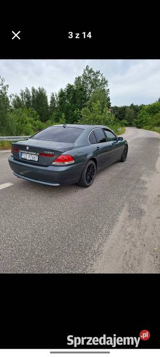 Doinwestowane BMW seria 7 LPG elektryczne lusterka lubelskie