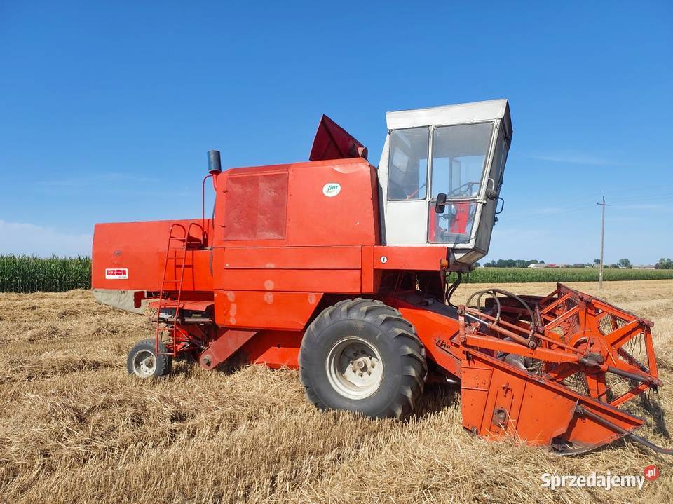 Kombajn Bizon Z056 prosto z pola Wózek do header'a Turek