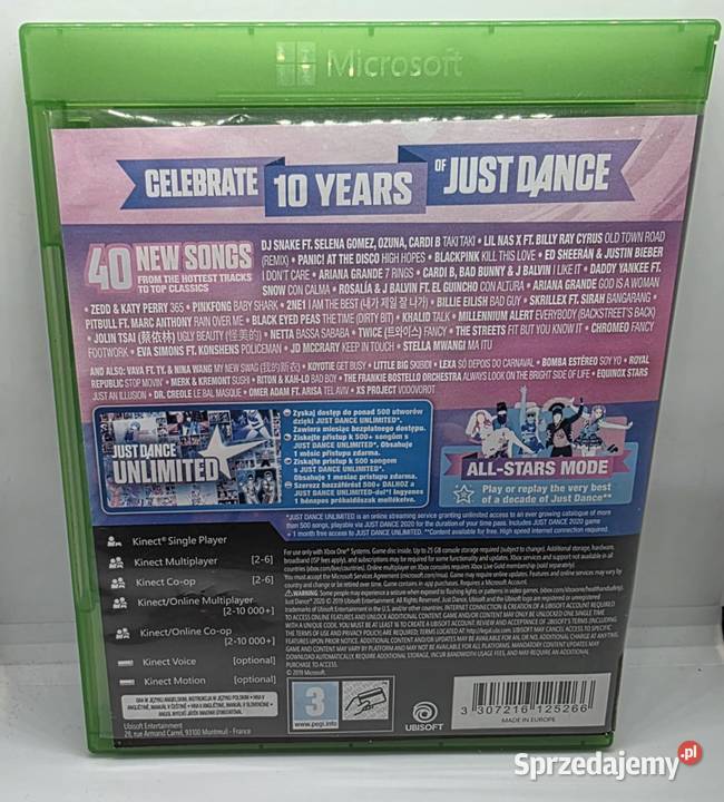 Gra Just Dance 2020 Xbox One warmińsko-mazurskie Elbląg