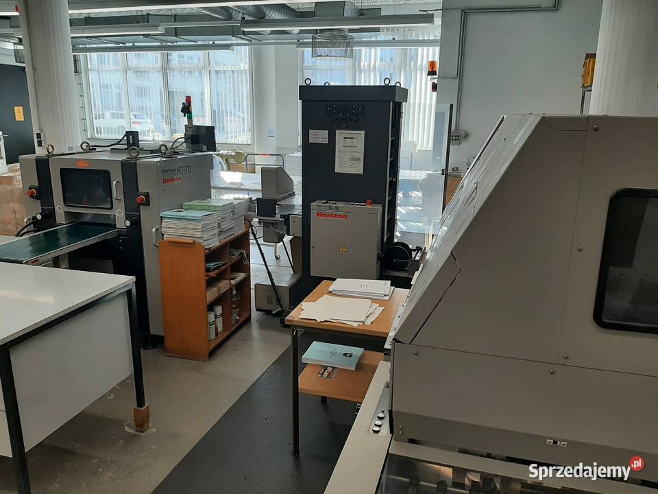 Oklejarka Horizon BQ 460 i Trójnóz HT70