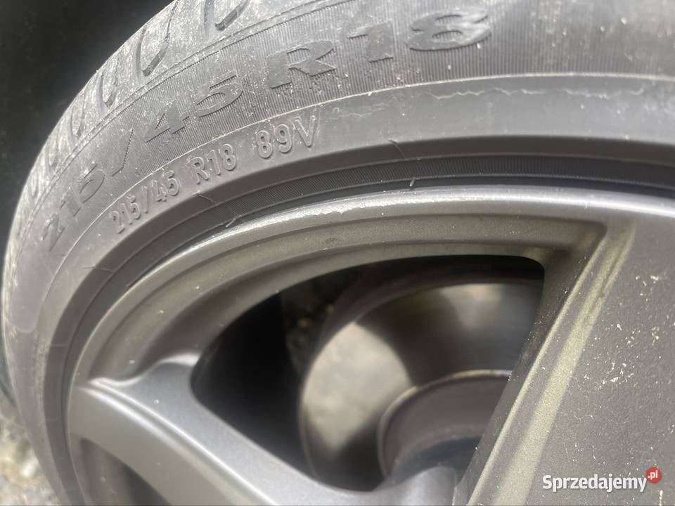 Felgi dezent TB Graphite 5x112 r18 ZAMIENIĘ Makowice sprzedam
