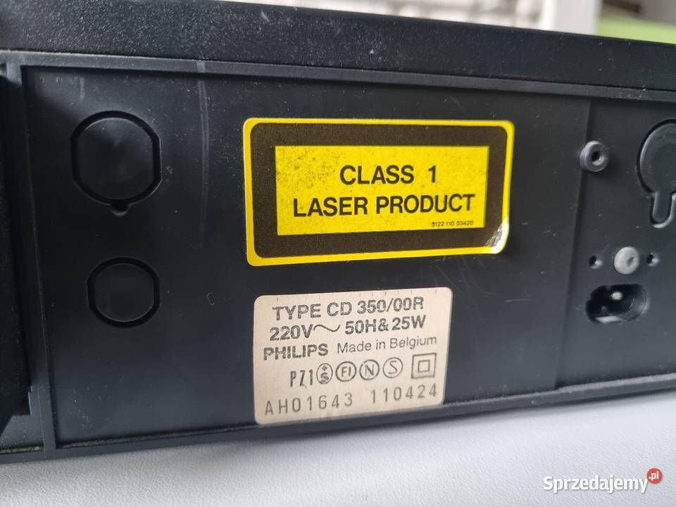 Odtwarzacz CD PHILIPS CD 350 CDM 210 TDA1540 pomorskie Solnica sprzedam