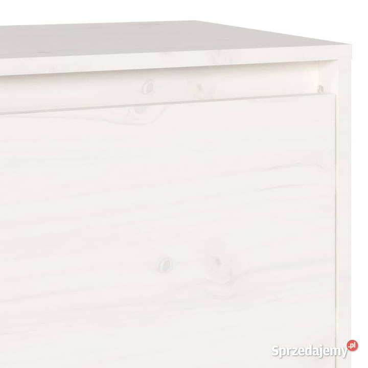 Szafka pod telewizor biała 140x35x40 lite drewno Warszawa