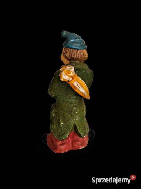 Kolekcjonerska Figurka Vintage Uśmiechnięty Poddębice