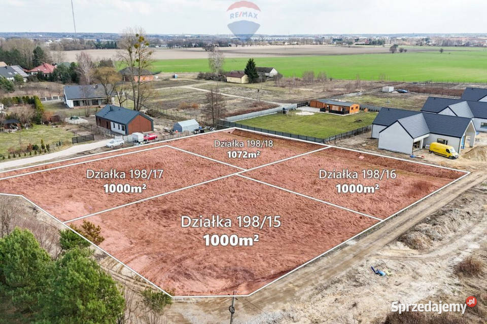 Działka 1000 m MPZP Kajetany gmina Nadarzyn