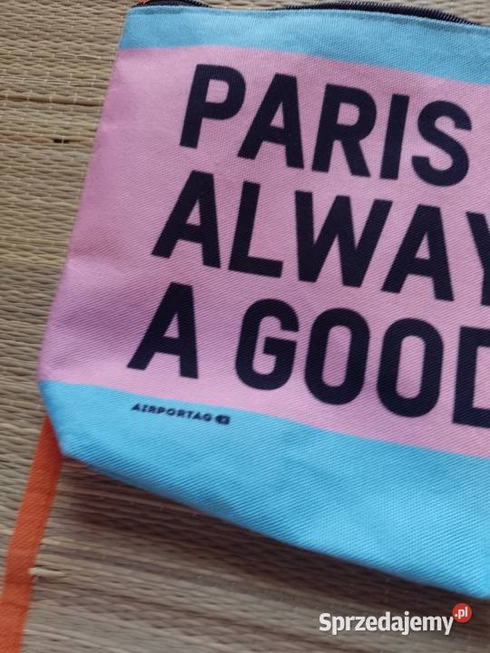 Airportag PARIS Duża kosmetyczka saszetka z