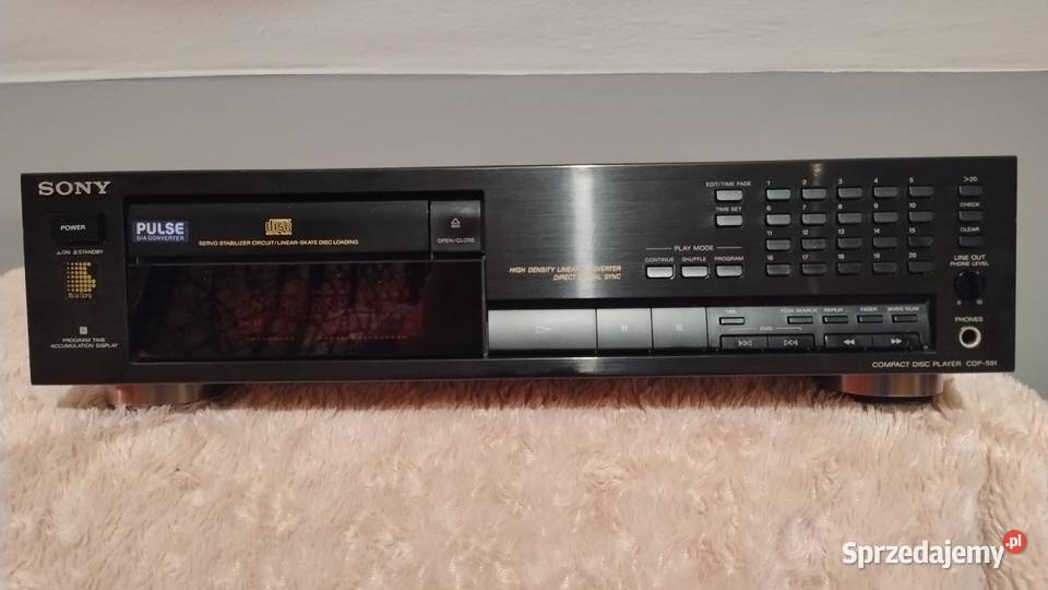 Odtwarzacz CD Sony cdp 591 Trzebuska