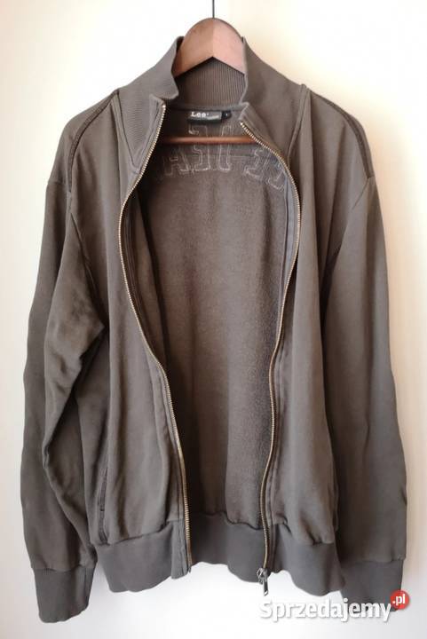 Bluza Lee ZipUp lata 9000 zgniła zieleń rozmiar śląskie Katowice