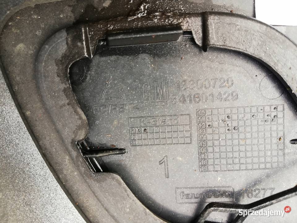 ZDERZAK TYŁ TYLNY OPEL ZAFIRA C PDC osobowe wielkopolskie Nowy Tomyśl