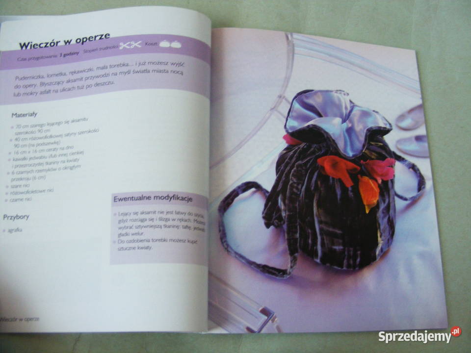 Zasłony 200 pomysłów Oryginalne torebki szyć Oborniki Śląskie