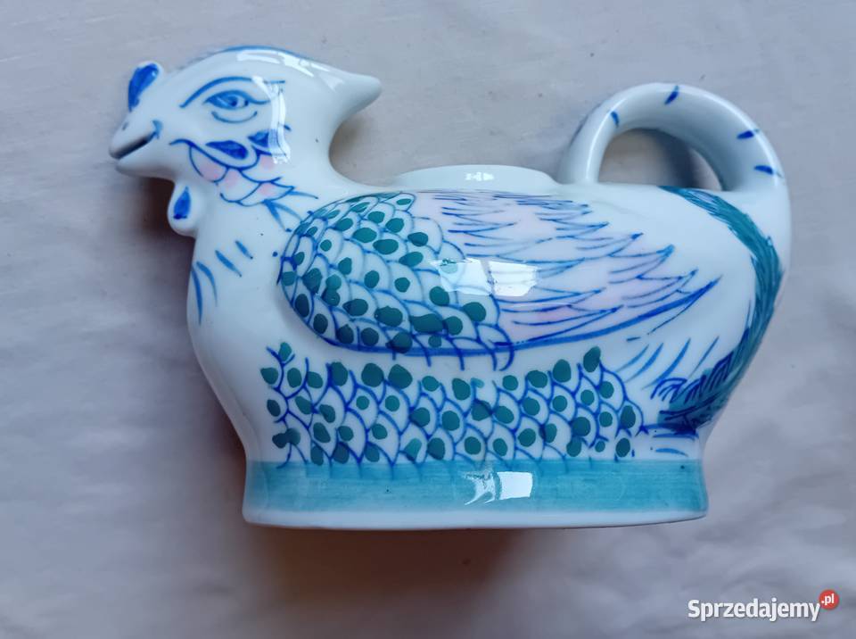 Porcelana chińska mlecznik w formie ptaka druga Koźminek