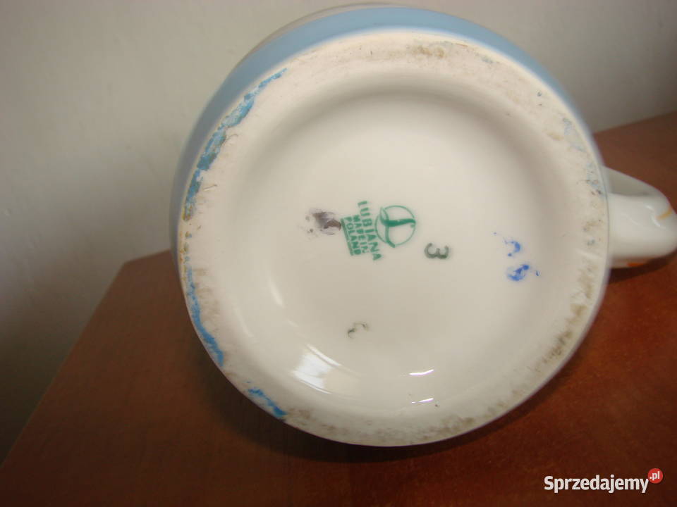 Lubiana wzór kaszubski kufel PRL pomorskie sprzedam